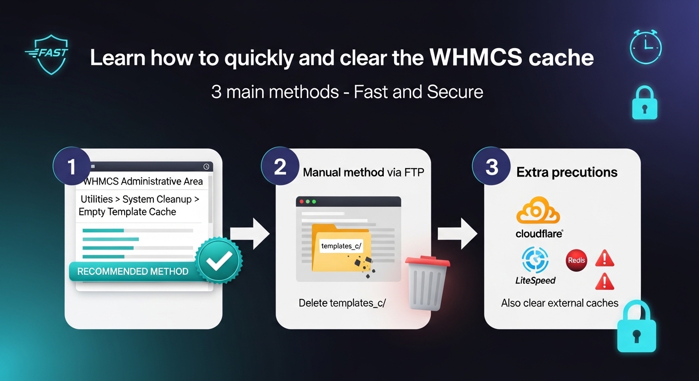 Como Limpar o Cache do WHMCS? (Guia Completo 2026)