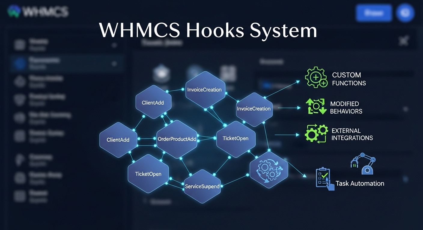 Automatizando Tarefas no WHMCS com Hooks